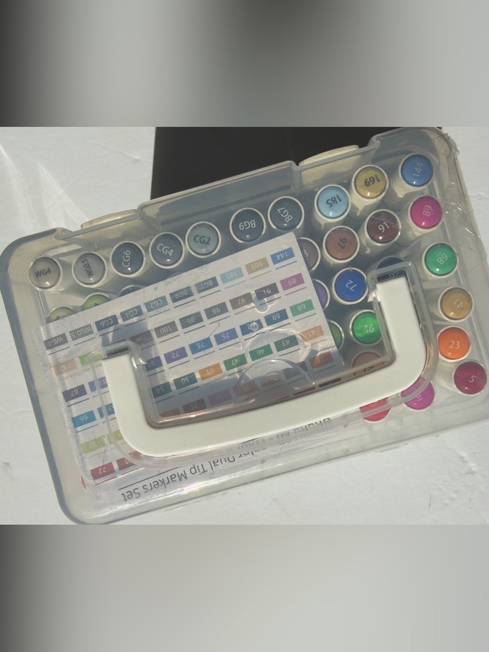 Ohuhu 60 Colors Dual Tip Marker Pens Set Drawing Calligraphy New - Picture 5 of 5